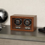 Remontoir Montres Automatiques Rothwell Double Marron 