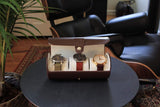 Boîte à Montre - CE Portable Brun 
