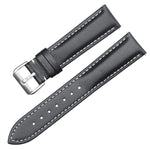 Bracelet à Montre en Cuir Noir - Boite à Montre