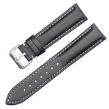 Bracelet à Montre en Cuir Noir - Boite à Montre