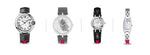 Bracelet Montre Cuir Noir Vintage - Boite à Montre