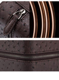 Boite à Montres <br> en Cuir d'Autruche - Boite à Montre