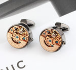 Les Boutons de Manchette Original Mouvement Automatique, des accessoires modernes