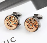 Les Boutons de Manchette Original Mouvement Automatique, des accessoires modernes