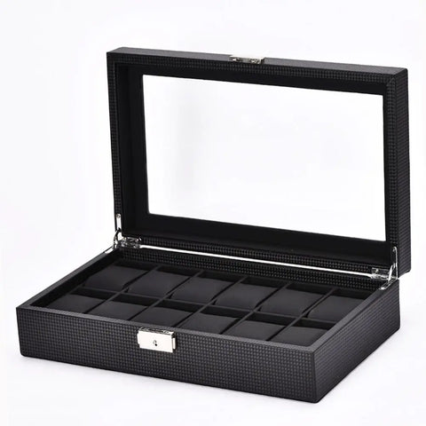 Boite à Montres Homme <br> en fibre de carbone - Boite à Montre