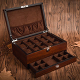 Coffret à Montre <br> en Bois Précieux - Boite à Montre