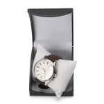 Boite à Montre <br> en Cuir Noir - Boite à Montre
