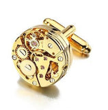 Boutons de Manchette Mécanisme Montre Horlogerie qui sublime l’allure et la vigueur masculine