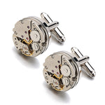 Les Boutons de Manchette Montre : des bijoux Mécaniques