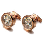 Boutons de Manchette Mécanisme Montre Tourbillon