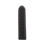 Bracelet Montre Cuir Noir Vintage - Boite à Montre