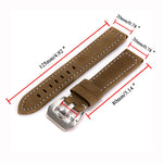 Bracelet Montre Cuir Vintage Récupération Dassari - Boite à Montre