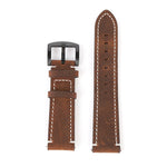 Bracelet Montre Cuir Marron Vintage - Boite à Montre