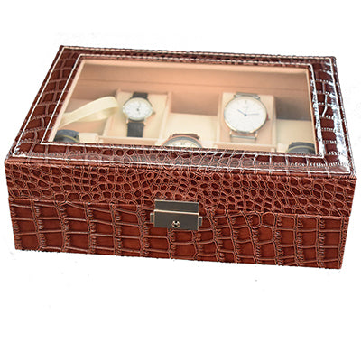 Coffret à Montre <br> en Cuir Homme - Boite à Montre