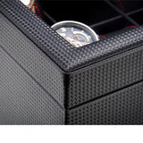 Coffret à Montre en Carbone avec Tiroir