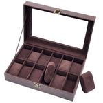 Coffret à Montre en Cuir <br> mode rétro - Boite à Montre