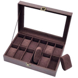Coffret à Montre en Cuir <br> mode rétro - Boite à Montre