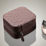 Boite à Montres <br> en Cuir d'Autruche - Boite à Montre