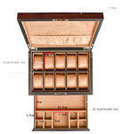 Coffret à Montre <br> en Bois Précieux - Boite à Montre