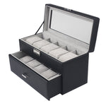 Coffret à Montre en Cuir avec Tiroir