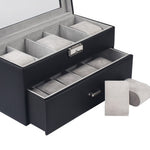 Coffret à Montre en Cuir avec Tiroir