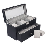 Coffret à Montre en Cuir avec Tiroir