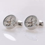 Les superbes Boutons de Manchette Horlogerie Mouvement