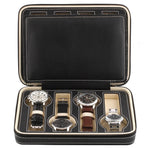 Boite à Montres <br> en Cuir Noir - Boite à Montre