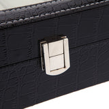 Boite à Montres en Cuir <br> Imitation Crocodile - Boite à Montre