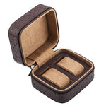 Boite à Montres <br> en Cuir d'Autruche - Boite à Montre