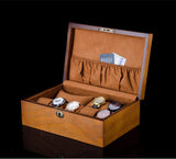 Coffret à Montre en Bois de Chêne